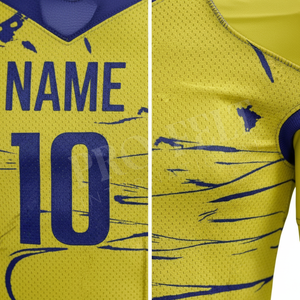 100% Polyester High Quality Polyester Latest Unique Design American Football Uniforms Adult Youth Stretchy Custom Logo Kits - Product Image 3