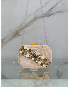 Accesorio de Moda de Lujo, Diseño Floral con Cristales, Elegante para Mujer, Venta al Por Mayor para Compradores de Fábrica - Product Image 2