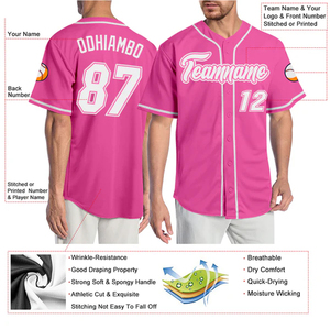 Maillot de baseball style USA à boutons intégraux, uniforme pour jeunes, adultes, hommes, femmes, vente en gros - Product Image 4
