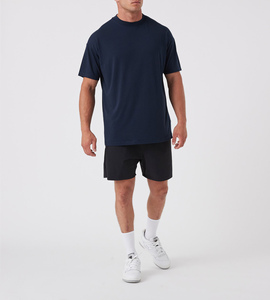 เสื้อยืดคอกลมผ้าคอตตอนผสมสแปนเด็กซ์คุณภาพพรีเมียมสำหรับสตรีทแวร์ ขายส่งจากโรงงาน - Product Image 5