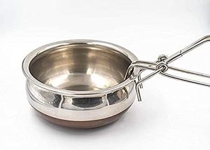 Pince à fil métallique en acier inoxydable pour hot pot, poignée enduite de vinyle, antidérapante, compatible lave-vaisselle, pour commande en gros - Product Image 3