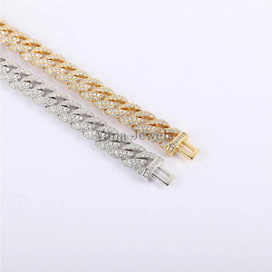 Classic 10MM High Polished 925 Sterling <b>Silver</b> <b>Chain</b> <b>Necklace</b> 46CM 18Inch Length Unisex Jewelry for Hip Hop Streetwear Fashion - Product Image 4