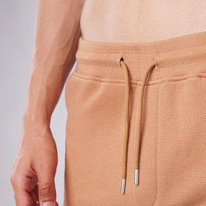 Pantalones Deportivos de Algodón 100% para Hombre, Cintura Media con Cordón, Joggers Casuales Transpirables de Punto, Corte Regular, para Otoño - Product Image 4