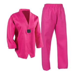 Uniforme d'arts martiaux personnalisé, Karaté Gi, Taekwondo Dobok, Jiu Jitsu, tenue d'entraînement en coton et polyester, légère, durable, vente en gros - Product Image 1