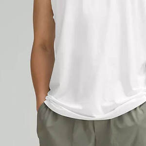 Camiseta Deportiva sin Mangas para Hombre, de Secado Rápido, 100% Algodón, Ligera, Transpirable, para Gimnasio, Fitness, Casual, Verano, con Bolsillos - Product Image 3