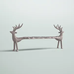 Modern Decorative <b>Candlestick</b> <b>Holder</b> for Stylish Home Interior Luxury Black Iron Handmade Christmas Candle <b>Holder</b> - Product Image 4