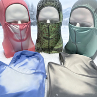 Cagoule de ski thermoréactive de designer, personnalisable, pour sports de plein air, snowboard, ski, cyclisme, coupe-vent, camouflage numérique