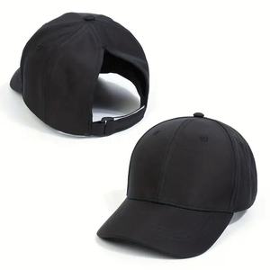 Gorra de béisbol de algodón con visera plana, ligera, estilo hip hop, protección UV, correa ajustable con hebilla metálica para niños - Product Image 3
