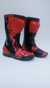 Botas de Motociclista de Cuero de Diseño Personalizado, Botas a Media Pantorrilla Personalizadas con Suela de Calidad - Product Image 2