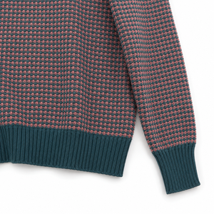 <b>Men's</b> Cotton Shaker-Stitch Sweater Crew Neck <b>Long</b> Sleeve Cotton Blend Winter Casual Wear | OEM ODM Manufacturer Bangladesh - Product Image 5