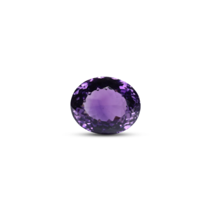 Natural Amethyst Loose Gemstone 19.5 Carat Certified Faceted Calibrated 3mm Height 1mm Hole - Product Image 1