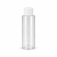 Bouteille ménagère transparente en PET de 50 ml |   Conteneur en plastique vide avec bouchon à vis pour le stockage de produits de soin personnel, lotion, shampoing, nettoyant, usage quotidien