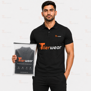 Polo pour homme à séchage rapide, léger, à manches courtes, col classique, idéal pour le sport, les loisirs, le golf, l'entraînement, les activités de plein air, les voyages et les tenues d'équipe. - Product Image 2