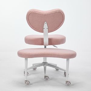 Sedia da Meditazione con Ruote e Design a Gambe Incrociate, Adatta per ADHD, Supporto Lombare Regolabile, Girevole - Product Image 6