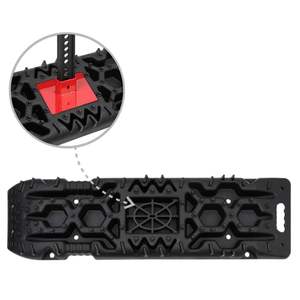 2pcs <b>Black</b> Nylon Traction <b>Boards</b> 42.1"x12.2"x2.8" Skid Plates - Product Image 6