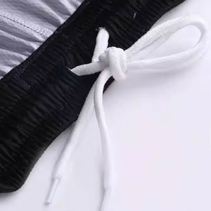 Conjunto de Uniforme de Baloncesto Personalizado para Hombre, Jersey sin Mangas y Pantalones Cortos con Estampado Geométrico Sublimado, Ropa Deportiva de Poliéster que Absorbe la Humedad - Product Image 4