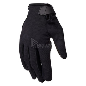 Guantes de Carreras de Cuero con Malla Ventilada, Transpirables, de Secado Rápido, Optimizados para el Flujo de Aire, Equipo de Motociclista para Verano, Protección de Nudillos Duros - Product Image 1