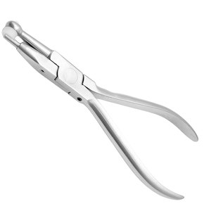 Pince manuelle orthodontique pour retirer les bandes adhésives avec grattoir à ciment réglable et tampon pour appareils dentaires, bandes molaires et pierres dentaires - Product Image 4