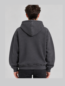 Winter Drawstring <b>Hoodies</b> for Men and Women Plus Size Vintage Streetwear 100% Cotton French Terry Hooded - Product Image 4
