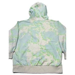 Sweat à capuche tie-dye personnalisé de haute qualité, unisexe, manches longues, grande taille, streetwear pour homme, coton uni, saison hivernale - Product Image 5