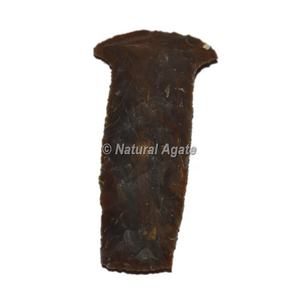 Artesanías de Piedras Semipreciosas, Puntas de Flecha de Ágata Nativa de Estilo Antiguo, Talladas y Grabadas, Arte Folclórico, Decoración del Hogar - Product Image 5