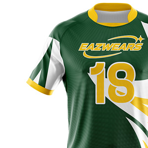 รับผลิตชุดรักบี้แบบ OEM ODM คุณภาพพรีเมียม เสื้อและกางเกงรักบี้แบบ sublimated ชุดกีฬา ผู้ผลิตจาก Alibaba - Product Image 2