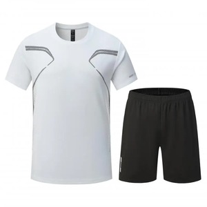 T-shirt de course à séchage rapide pour homme, 95 % coton et élasthanne, manches courtes, pour la gym, le fitness, l'entraînement, vêtements de sport, activewear 2026 - Product Image 5