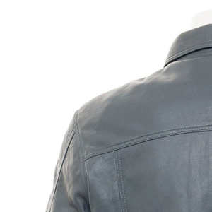 Chaqueta de Cuero de Invierno para Hombre, Personalizada, de Alta Calidad, Cálida, con Bolsillos, Transpirable, Resistente al Viento e Impermeable, Estilo Urbano a la Moda - Product Image 6