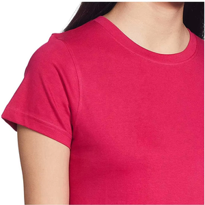 Camiseta de Mujer de Alta Calidad con Logotipo Personalizado, Talla Grande, Material Suave, Informal de Verano, de Algodón - Product Image 2