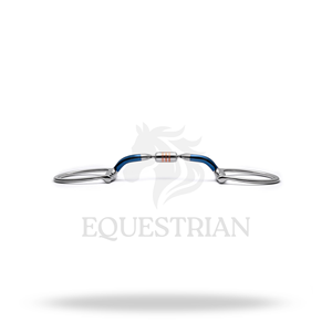 ฮันเตอร์ D พอร์ตต่ำแคปซูลเหล็กหวานแหวม้าบิตสำหรับฝึกขี่ม้าควบคุม - Product Image 3