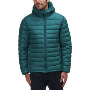 Fully Customized Men's Waterproof Canvas Puffer <b>Jackets</b> Polyester Wadding Filled Winter DDP Shipping - Product Image 1