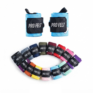 Muñequeras Profesionales para Levantamiento de Pesas, Correas de Soporte Ajustables, Entrenamiento Físico, Powerlifting, Culturismo - Product Image 1