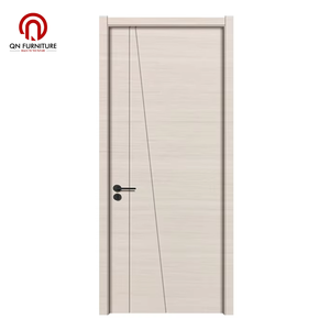 Marco de Puerta de Losa Compuesta de WPC Recubierto con Película de PVC Impermeable, Diseño Moderno para Interiores de Dormitorios, Villas, Casas, Hoteles y Edificios de Oficinas - Product Image 2