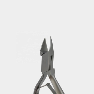 Pince à ongles droite en acier inoxydable de 13 cm, à mâchoires coniques et fines, coupe-ongles professionnel pour podologie et ongles incarnés - Product Image 5