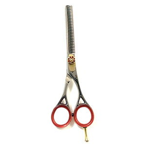 Ciseaux de barbier professionnels pour salon de coiffure – Ciseaux droits pour la coupe et l'éclaircissement des cheveux – Produits de beauté et de soins personnels - Product Image 1