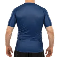 Camiseta Deportiva para Hombre, Protección UPF 50, Antibacteriana, Transpirable, de Manga Larga, Secado Rápido, para Natación, Surf, Playa, Elástica y Cómoda