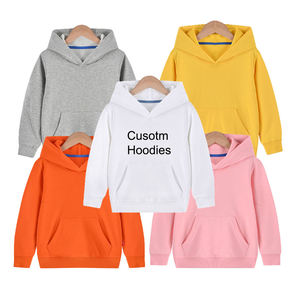 Sweat à capuche pour enfants en coton molletonné imprimé sur mesure, pull à capuche pour garçons et filles, fabricant de vêtements OEM ODM - Product Image 6