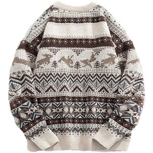 Pull en tricot pour homme, confortable et élégant, idéal pour l'hiver, mode quotidienne, logo sur le devant, qualité supérieure - Product Image 2