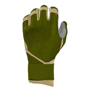 Gants de frappe de baseball en cuir véritable de qualité supérieure, très demandés, antidérapants, légers, pour jeunes et adultes, avec paume en liège - Product Image 3