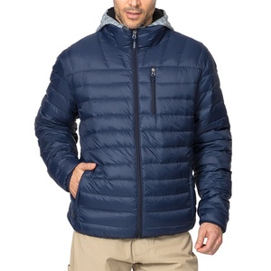 Chaqueta Acolchada Unisex Estilo Urbano, 100% Nailon, Cuello Alto, Moderna, Acolchada, Cálida y Gruesa para Ropa Urbana y Uso Diario en Invierno - Product Image 3