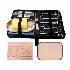 Kit de pratique en silicone pour étudiants - Ensemble de sutures médicales manuelles de qualité supérieure et légères pour usage professionnel en milieu hospitalier par Dentavex - Product Image 5
