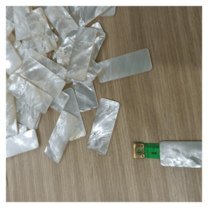 Nacre de forme originale, fabriquée à partir de coquillages de première qualité pour les accents de meubles, les composants de bijoux et les détails décoratifs, fabriquée au Vietnam. - Product Image 2