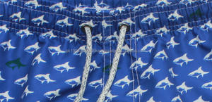 Pantalones cortos de playa personalizados para hombre de secado rápido de poliéster 100% de alta calidad - Product Image 4