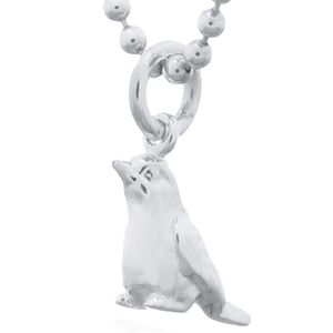Colgante de Plata 925 con Diseño de Serene Nightingale - Product Image 2
