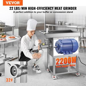 Tritacarne elettrico commerciale 2200W 22lb/Min tritacarne industriale tritacarne ad alte prestazioni - Product Image 2
