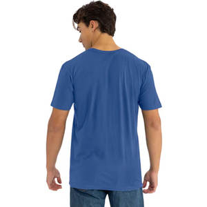 Camiseta de algodón para hombre Next Level - Royal - L - (Estilo #   3600 - Etiqueta Original) Camisetas Lisas de Jersey Fino 100% Algodón Peinado Anillado - Product Image 2