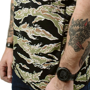 เสื้อฮู้ดตกปลาสำหรับผู้ชาย HUK ปรับแต่งได้ ป้องกันแสงแดด UPF 50+ แห้งเร็ว ระบายอากาศดี แขนยาว มีฮู้ด ผลิตจากโพลีเอสเตอร์/คอตตอน เหมาะสำหรับการล่าสัตว์ - Product Image 4