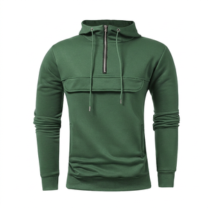 Sweat-shirt à capuche unisexe en polyester noir personnalisé, à double fermeture éclair, tricoté, décontracté, doux, pour l'hiver, impression numérique - Product Image 5