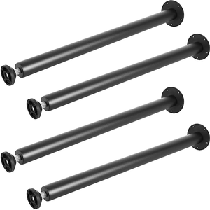 Metal Furniture Legs with Easy Installation 30" Set of 4 <b>for</b> DIY Office <b>Desk</b>, <b>Dining</b> <b>Table</b>, 120lbs Load Capacity OEM EDPTBL024 - Product Image 1