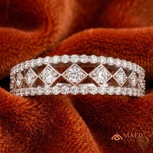 Anillo de Compromiso de Plata de Ley 925 con Moissanita Vintage, Anillo de Boda, Regalo de Joyería de Lujo para Mujer - Product Image 5